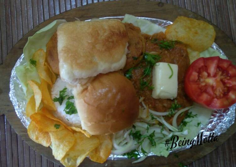 Recipe of Homemade Bombay Pavbhaji Sizzler