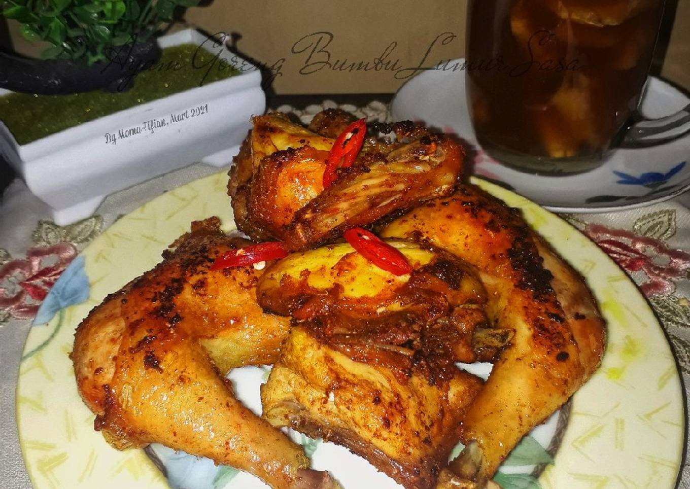 Ayam Goreng Bumbu Lumur Sasa