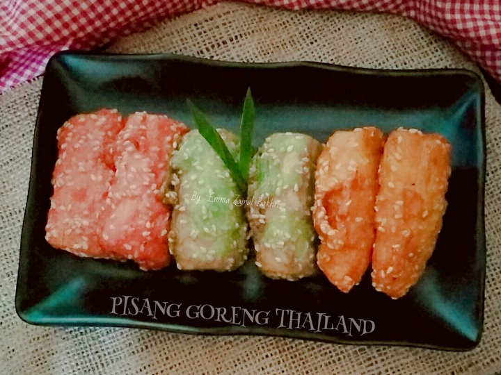 Cara Sederhana Membikin Resep  Pisang Goreng Thailand yang Lezat, Menggugah Selera