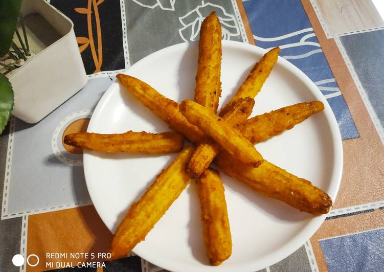 Simple Way to Prepare Perfect Fried Baby Corn