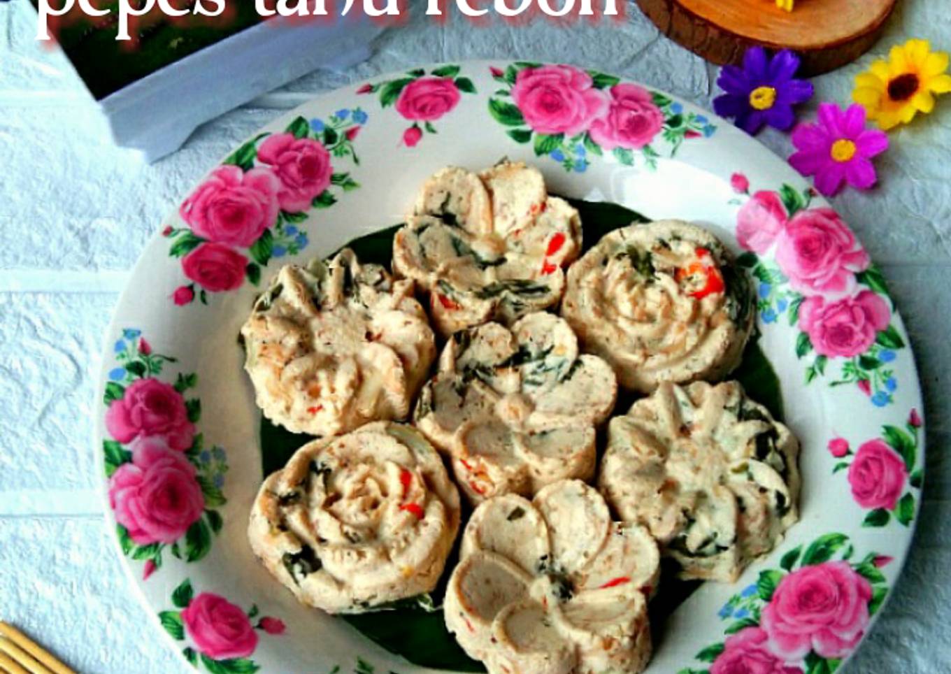 Pepes tahu rebon