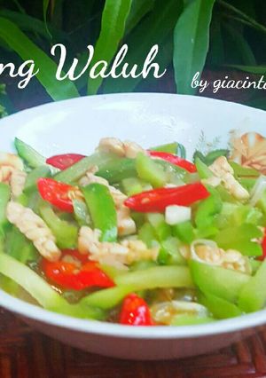 Foto resep Oseng Waluh (Labu Siam) dan Tempe