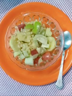 Mixed Fruits Salad (Mixed fruit salad recipe in tamil) செய்முறை முக்கிய புகைப்படம்