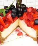 Чизкейк с клубникой. Простой рецепт | Cheesecake with strawberry. Easy recipe