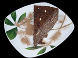 Tarta de obleas y chocolate