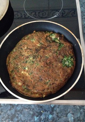 Una foto de Tortilla de espinaca