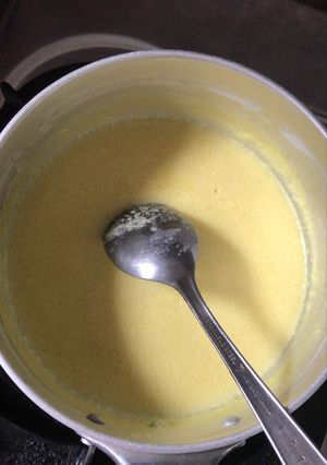 Foto resep Mpasi 10 bulan dessert pudding pure jeruk baby
