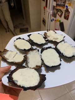 Una foto de Tartales de chocolate y Menta keto