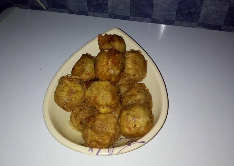 Recipe of Super Quick Homemade Yam balls