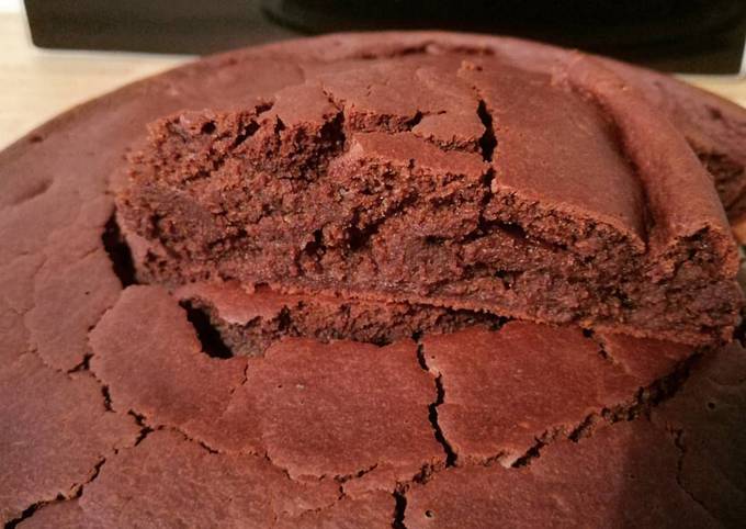 Gâteau au chocolat Mi moelleux mi fondant #vegan