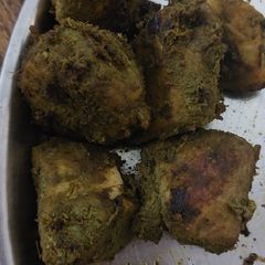A picture of Mint chicken kabab.