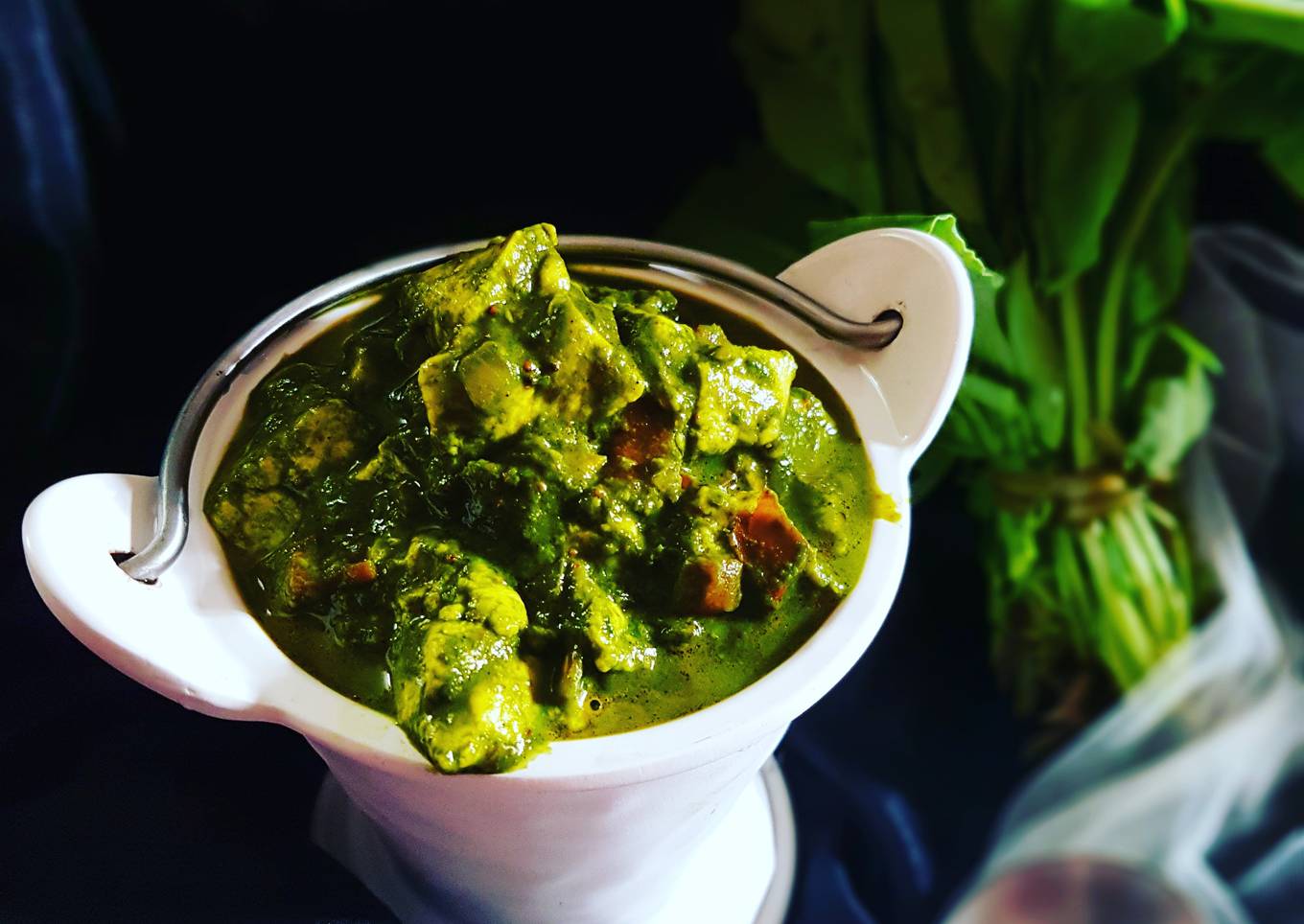 Palak paneer