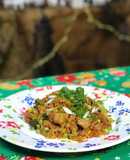 Arroz tipo chaufa