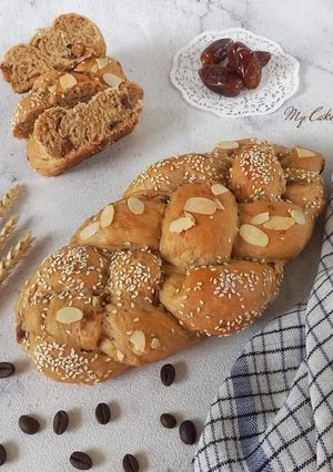Foto resep Roti Kurma Kenari Aroma Kopi