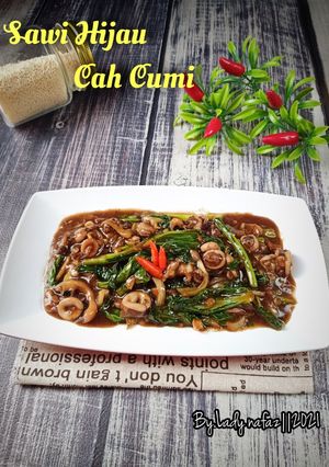 Foto resep Sawi Hijau Cah Cumi