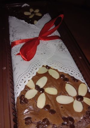 Foto resep Brownies panggang shiny crust.