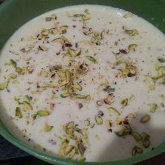 Homemade Rabri and Falooda A picture of Homemade Rabri and Falooda.