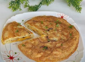 صورة لوصفة عجة البطاطس الإسبانية Tortilla de Patatas🇪🇸