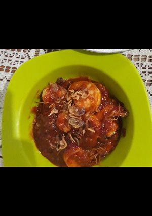 Foto resep Udang saus pedas manis asam,