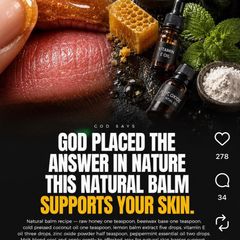 A picture of Natural Lip Balm.