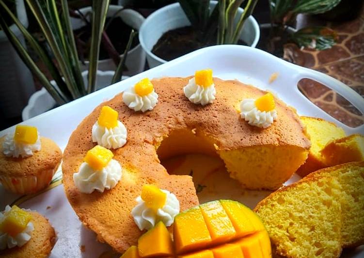 27. Nutrisari Mango Cake / Bolu Nutrisari Mangga