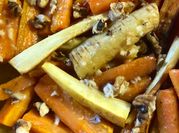A picture of parsnips vegetarian