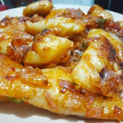 A picture of Masala Fried Momos.