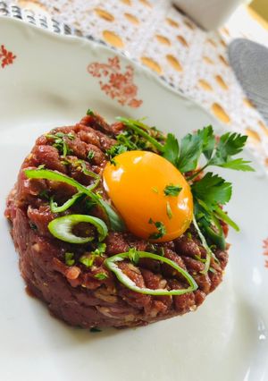 Tatár beefsteak recept fotója