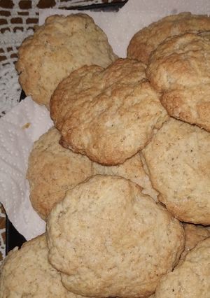 Una foto de Galletas de Manzana o banana (VEGAN)