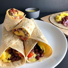 A picture of Scrambled Egg Burrito.