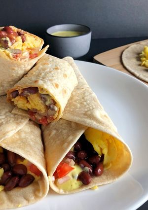 A picture of Scrambled Egg Burrito.