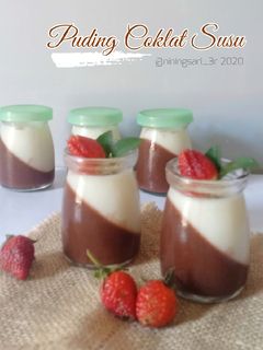 Foto resep Puding Coklat Susu