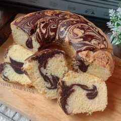 Butter Cake Marmer *ekonomis 3 telur-レシピのメイン写真