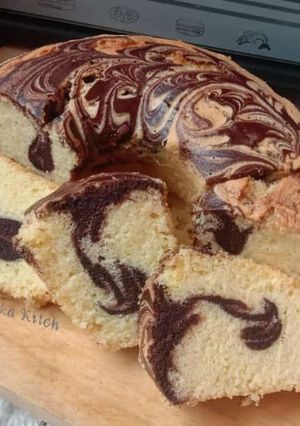 Foto resep Butter Cake Marmer *ekonomis 3 telur