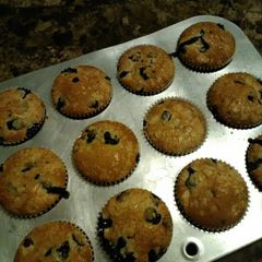 A picture of Blueberry Muffins.