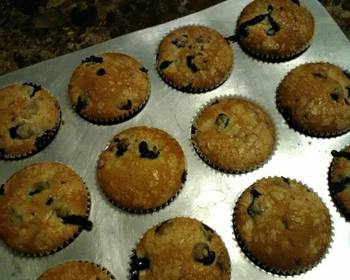 Popular Cuisine Blueberry Muffins Practical Delicious