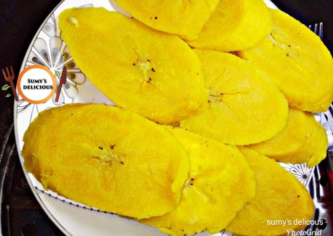 Boiled Plantain Recipe By Sumys Delicious Cookpad