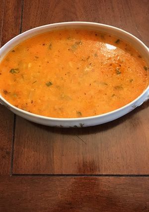 Una foto de Sopa de arroz provenzal -2