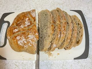Artisan style white bread