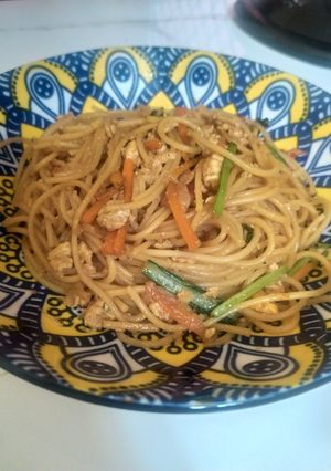 Foto resep Spaghetti Goreng