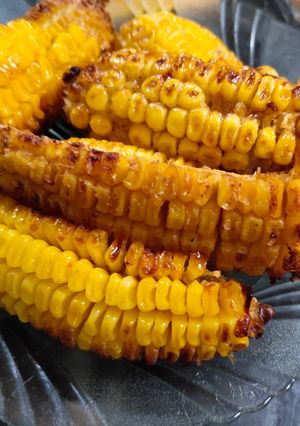 Foto resep Jagung bakar air fryer pedas manis