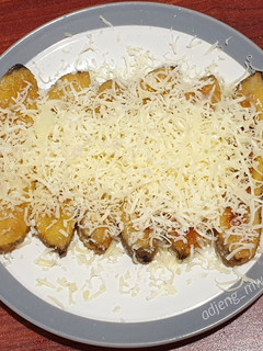 Foto resep Pisang Penyet Keju