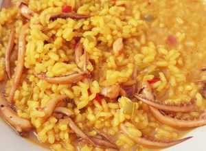 Foto principal de Arroz caldoso con patas de calamar