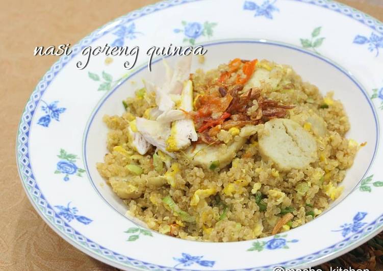 Resep Nasi goreng quinoa Lezat
