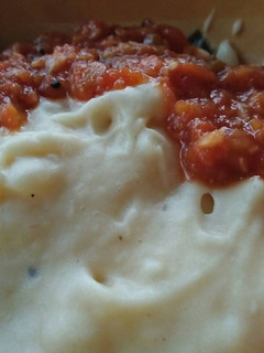 A picture of Mashed Cassava/Yucca.