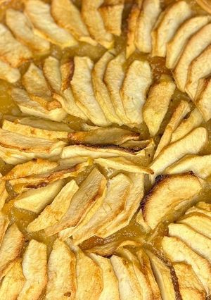 Une photo de Tarte aux pommes express