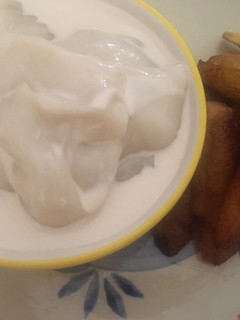 A picture of Pap with fries.