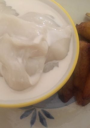 A picture of Pap with fries.