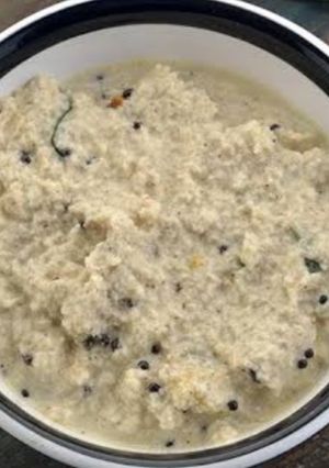 A picture of Coconut chutney.