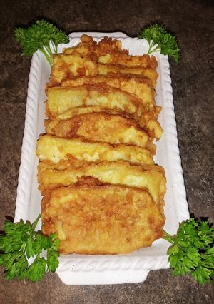 O poză a rețetei Dovlecei pane.
